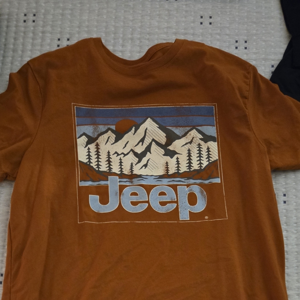 Jeep Orange Short Sleeve Tee